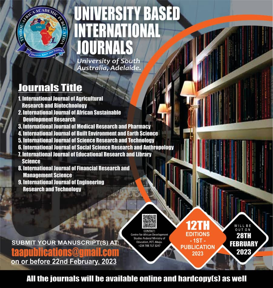 University Based Journals